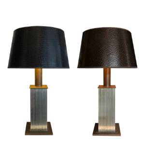 Pair of Mid 20th C. Lamps 